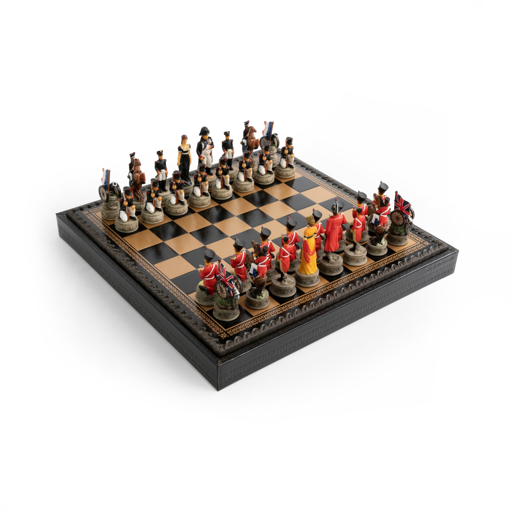 Italfama Battle of Waterloo Theme Chess Set