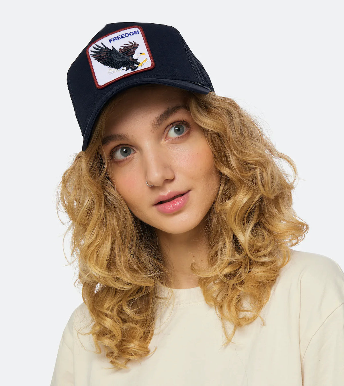 Goorin Bros. Freedom Eagle Trucker Cap / Black
