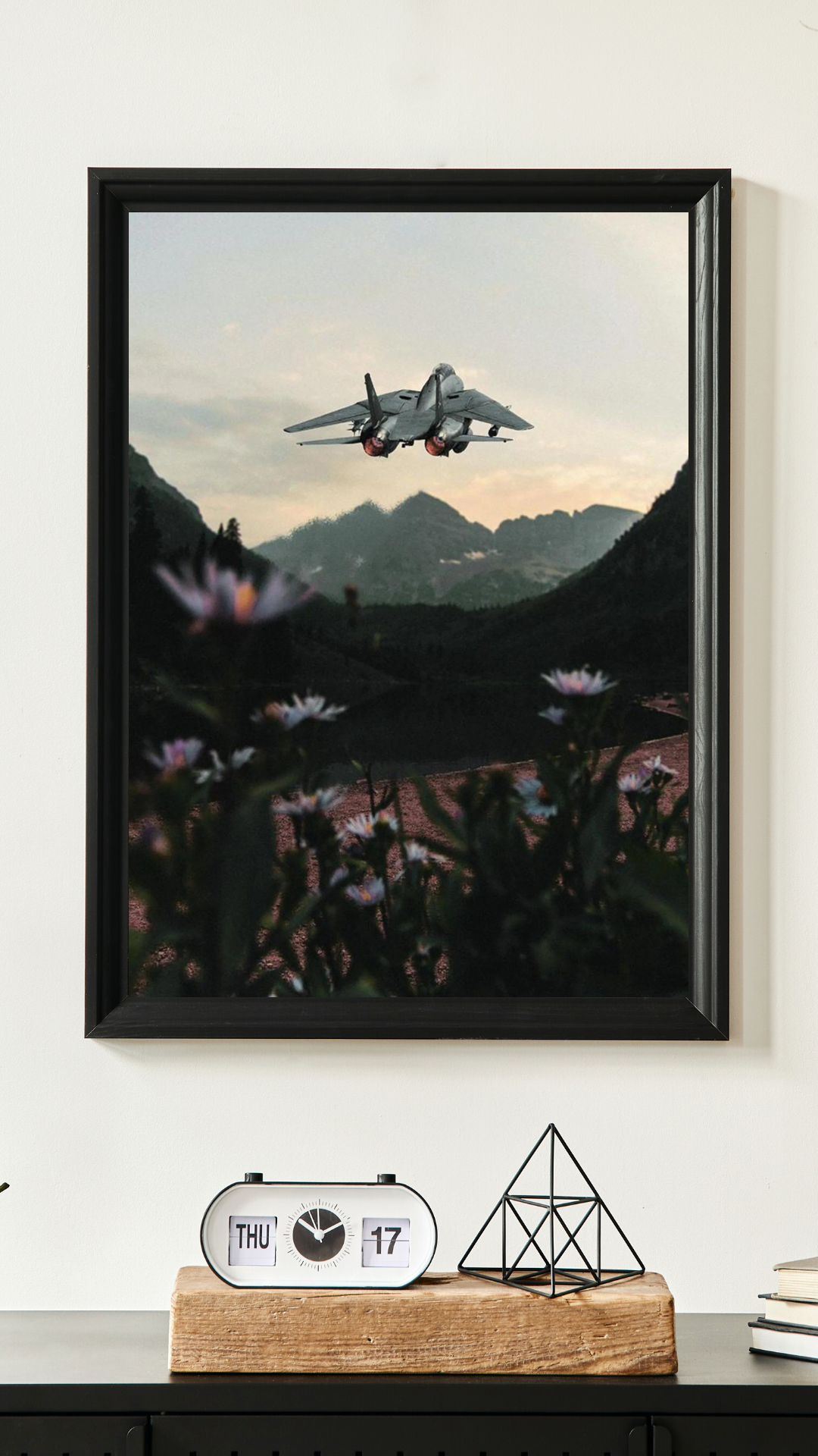 &quot;Tomcat over Flowers&quot;