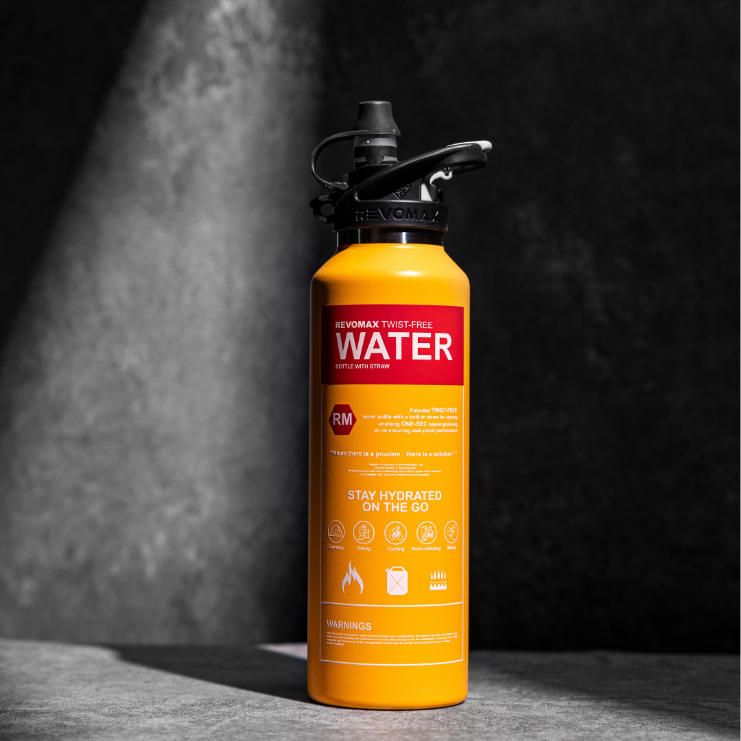Revomax &#39;Thirst Extinguisher&#39; Vacuum Insulated Water Flask