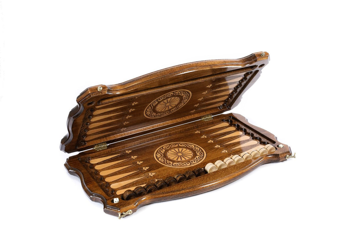 Hrachya Ohanyan Woodworks Scorpio Backgammon