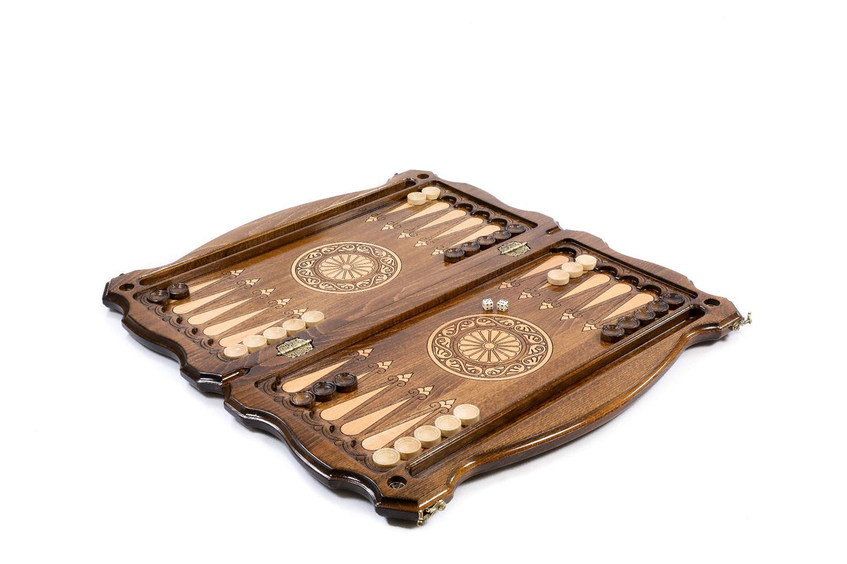 Hrachya Ohanyan Woodworks Scorpio Backgammon