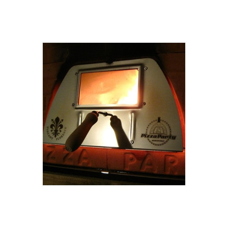 Pizza Party Wood Fired Oven Door with Glass Window