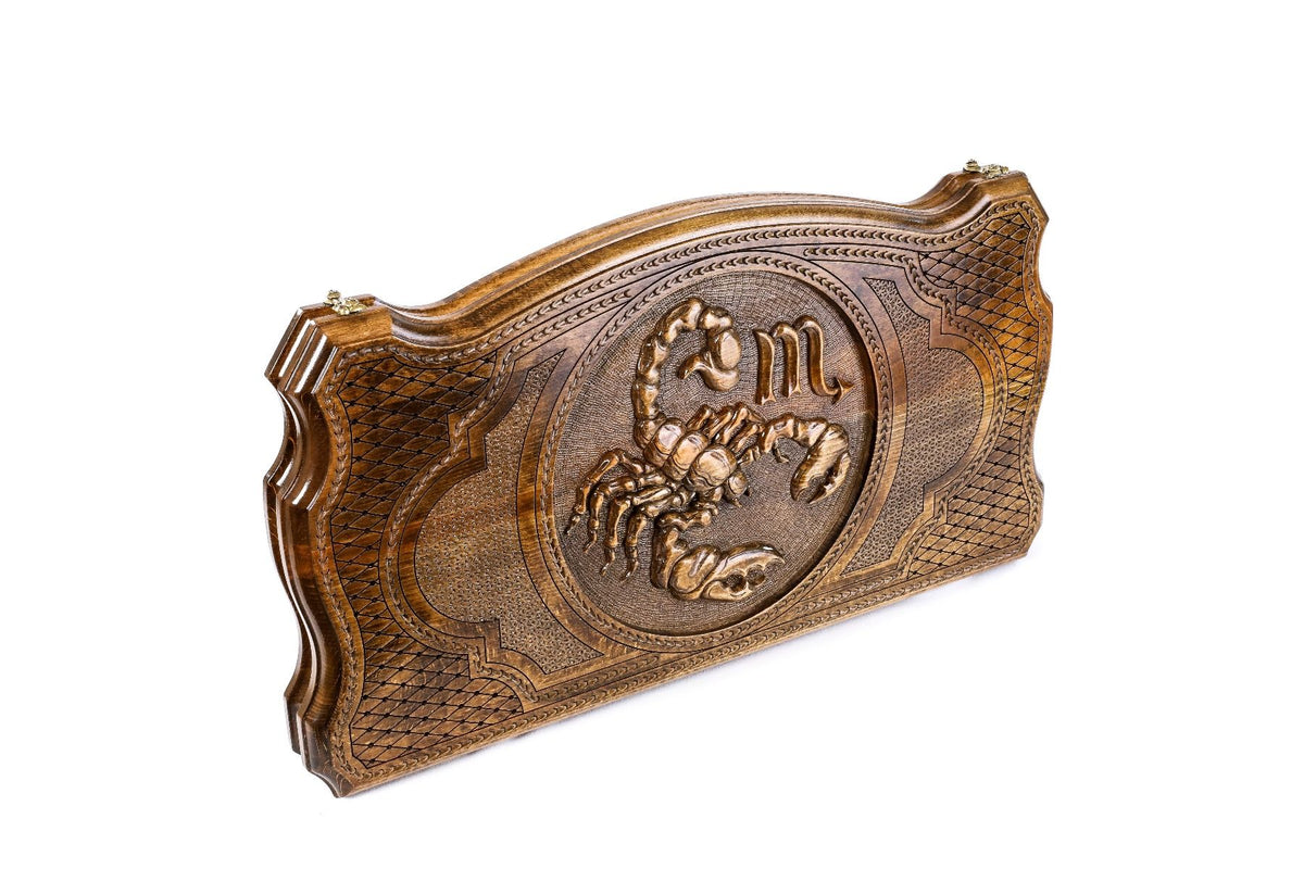 Hrachya Ohanyan Woodworks Scorpio Backgammon
