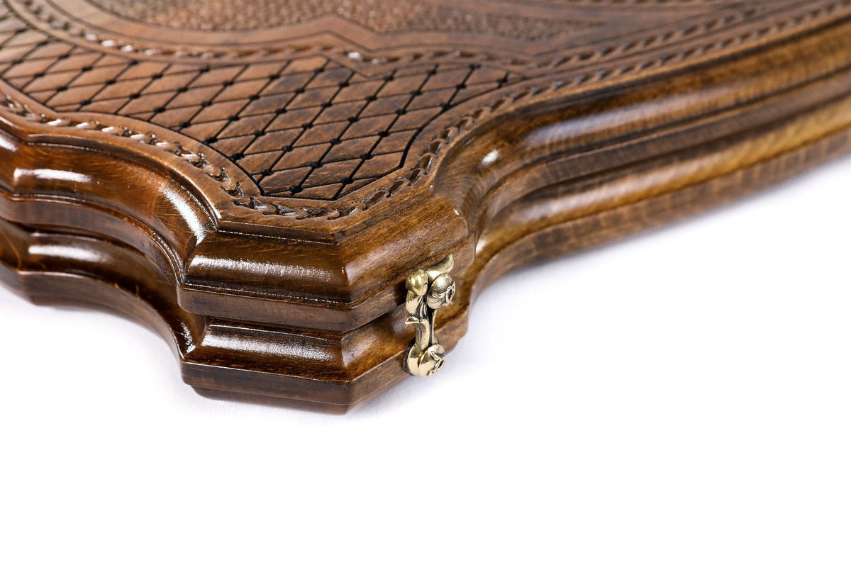 Hrachya Ohanyan Woodworks Scorpio Backgammon