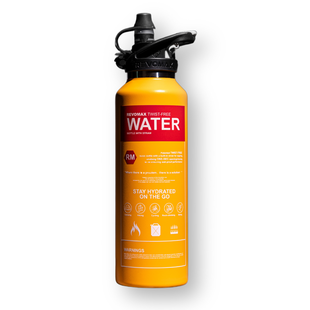 Revomax &#39;Thirst Extinguisher&#39; Vacuum Insulated Water Flask