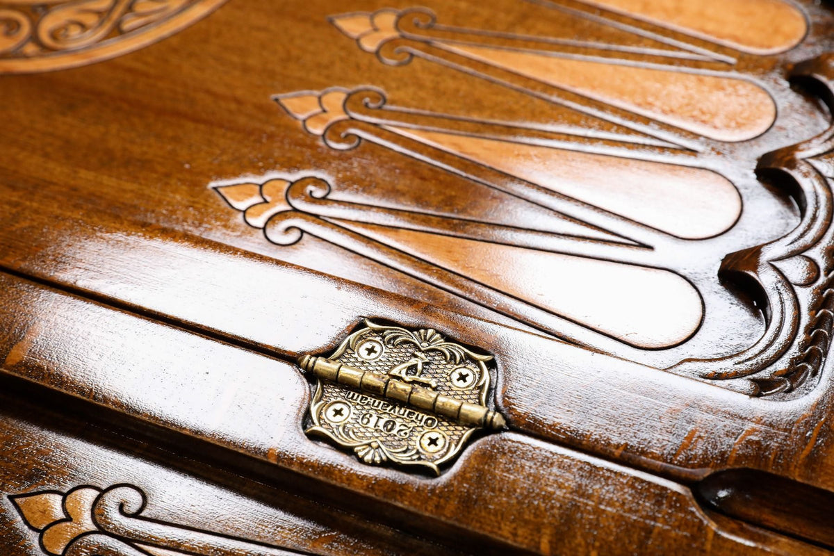 Hrachya Ohanyan Woodworks Scorpio Backgammon
