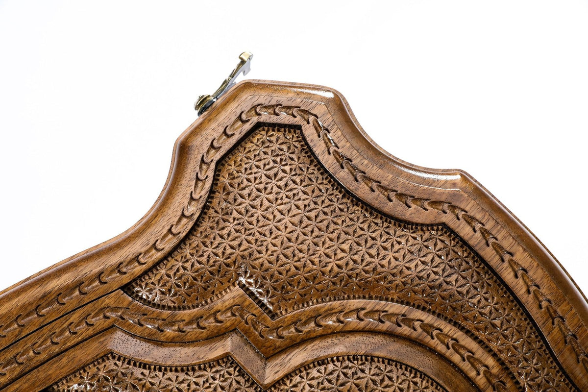 Hrachya Ohanyan Woodworks Octagram Backgammon