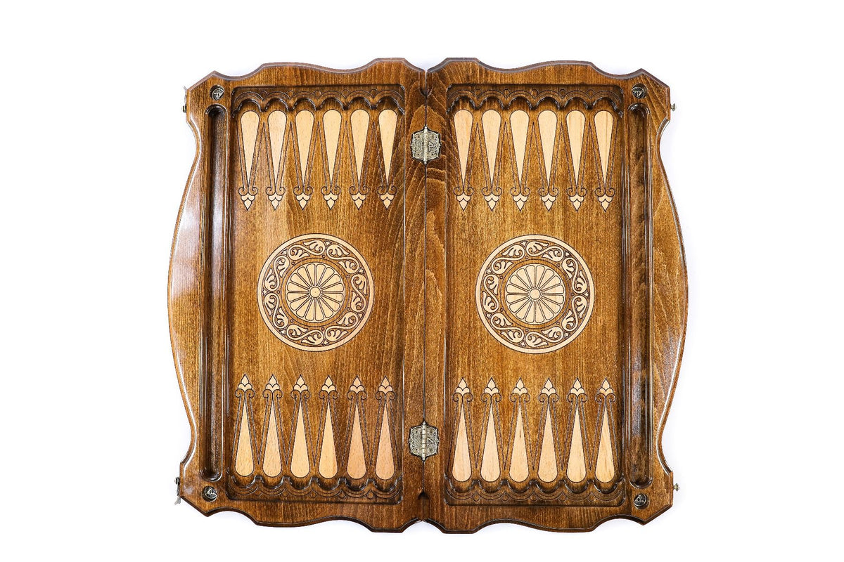 Hrachya Ohanyan Woodworks Scorpio Backgammon
