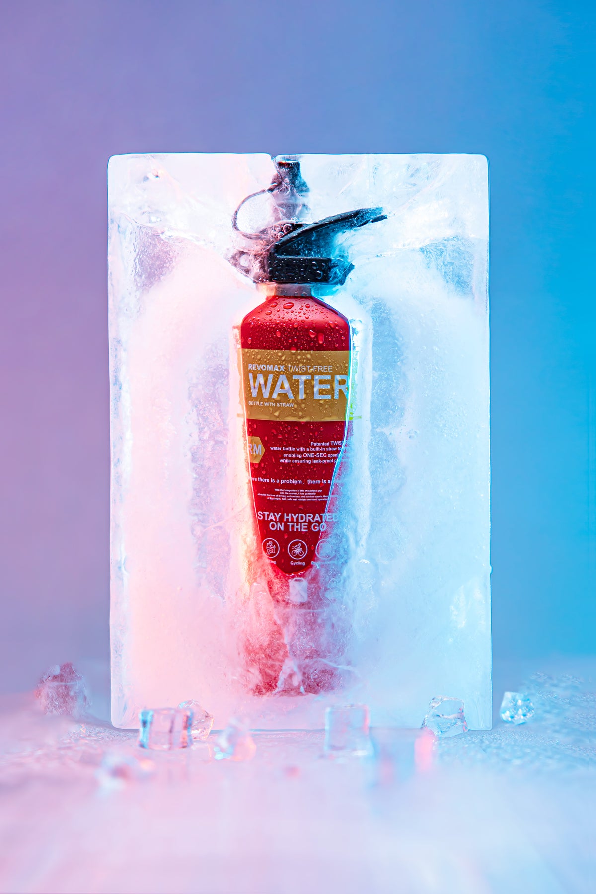 Revomax &#39;Thirst Extinguisher&#39; Vacuum Insulated Water Flask