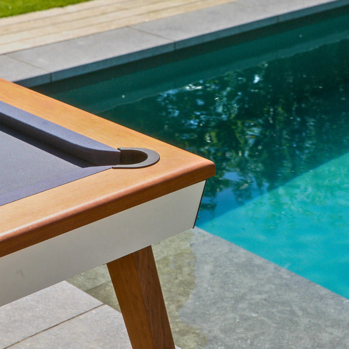 Stella Outdoor Millesime White 3-in-1 Pool Table