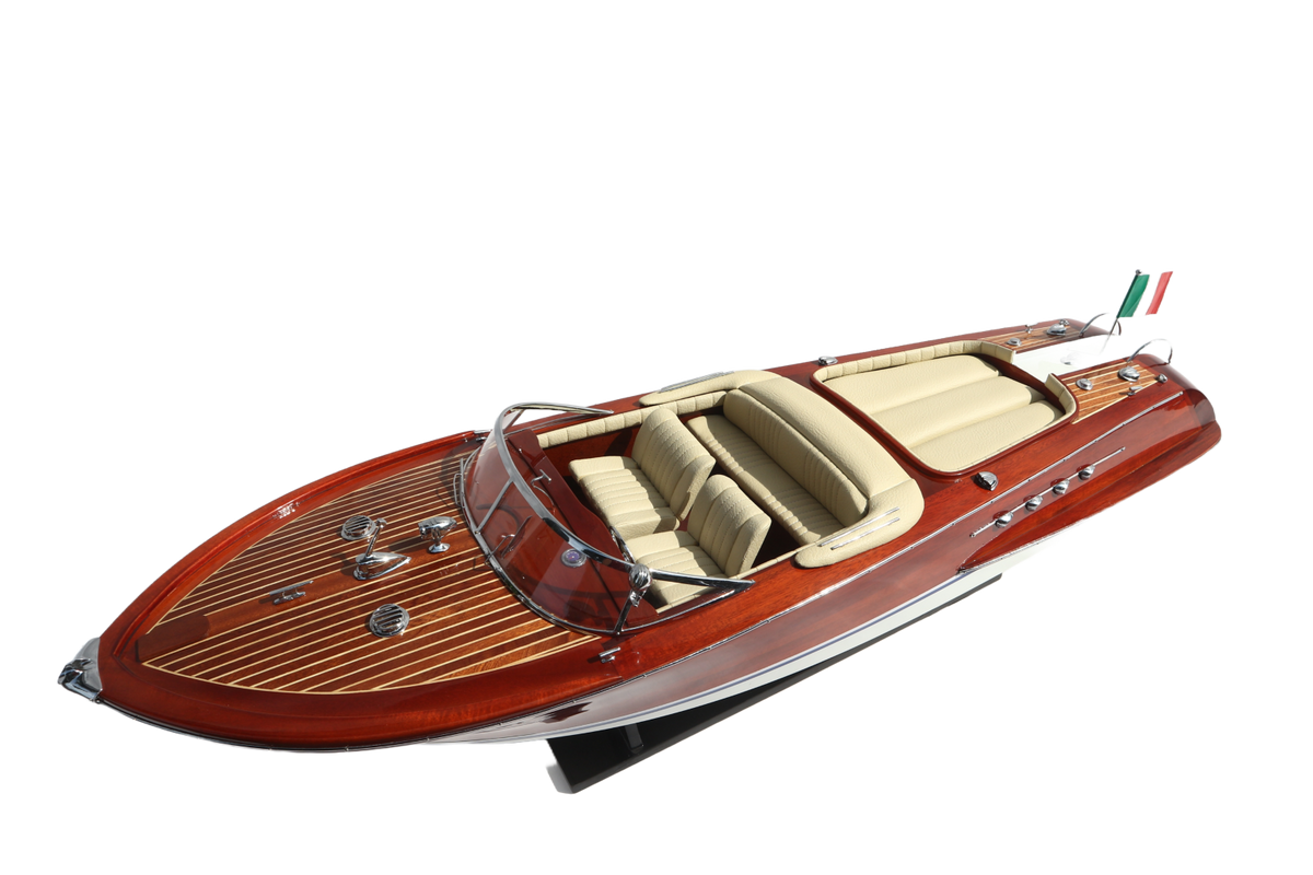 Classic Craft Riva Aquarama Model Boat / White Seats