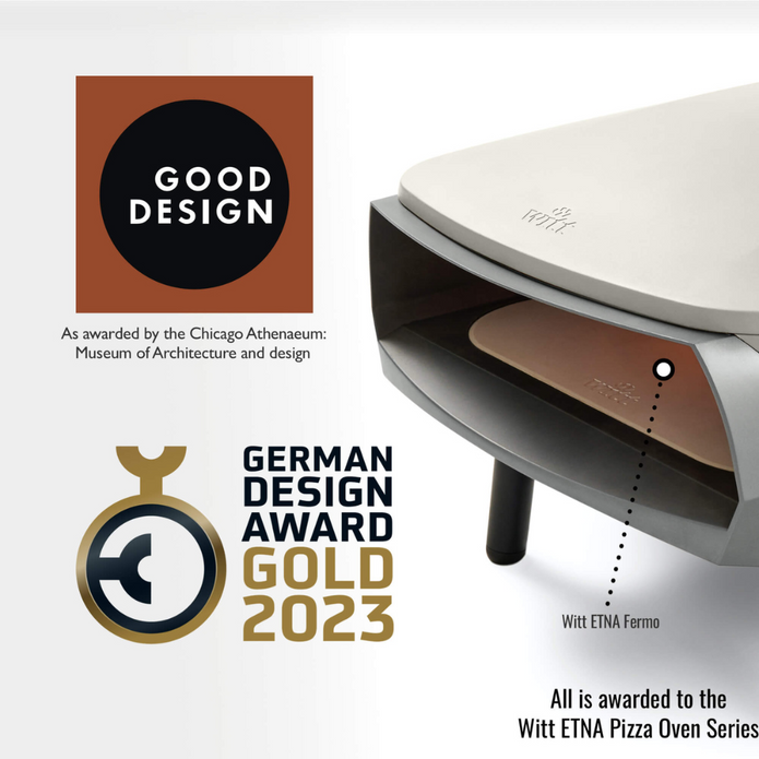 WITT Etna Fermo Gas Powered Pizza Oven 16&quot; - Stone