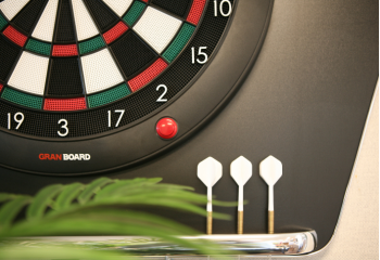 Stella Connected Black Dartboard And Stand