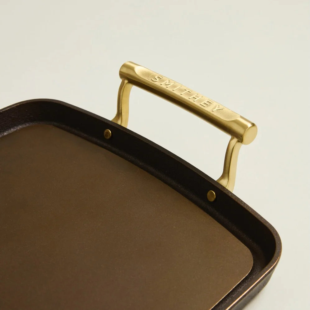 Smithey Ironware Double Burner Griddle