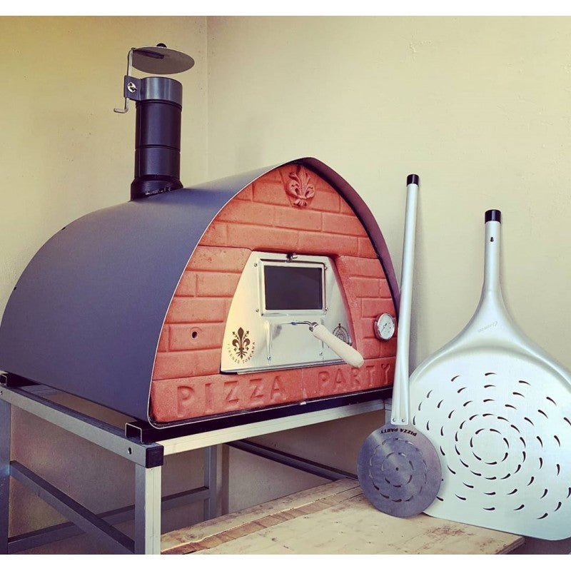 Pizza Party Portable Wood Fired Pizza Oven / Grey