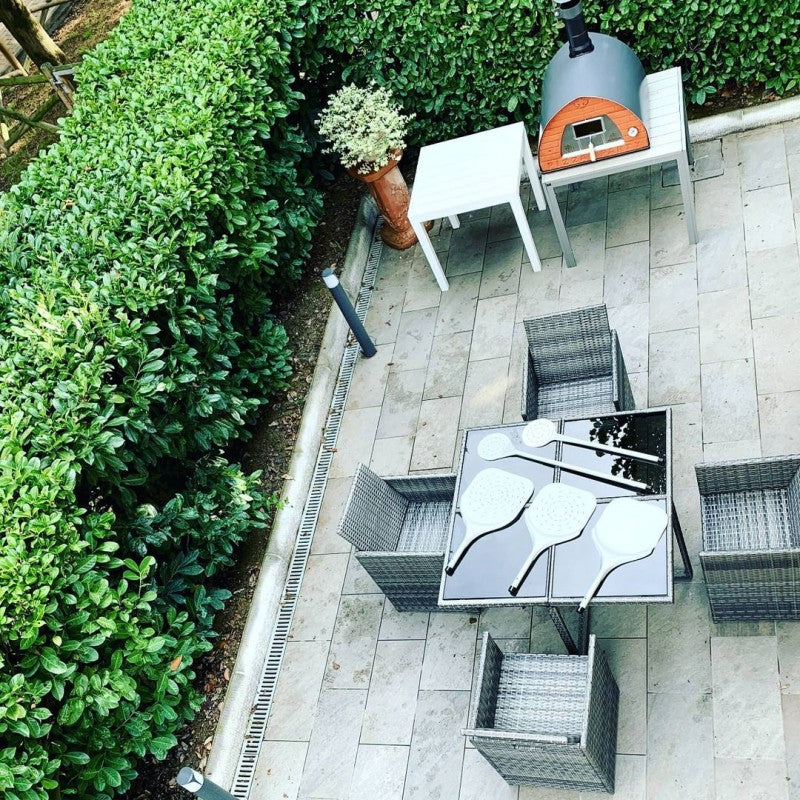 Pizza Party Portable Wood Fired Pizza Oven / Grey