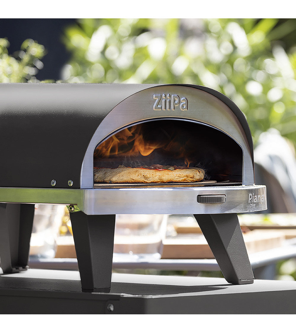 ZiiPa Piana Gas Fired Pizza Oven PLUS Rotating Stone / Slate