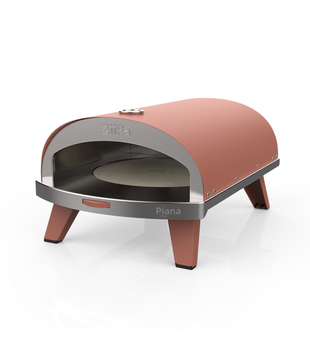 ZiiPa Piana Gas Fired Pizza Oven PLUS Rotating Stone / Terracotta