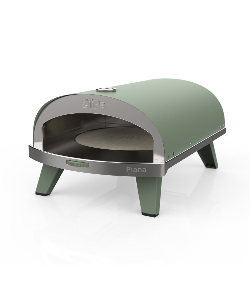 ZiiPa Piana Gas Fired Pizza Oven PLUS Rotating Stone / Eucalyptus