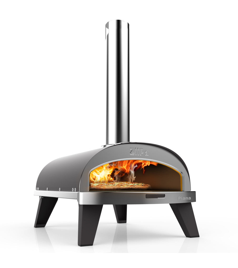 ZiiPa Piana Wood Pellet Pizza Oven PLUS Rotating Stone / Slate