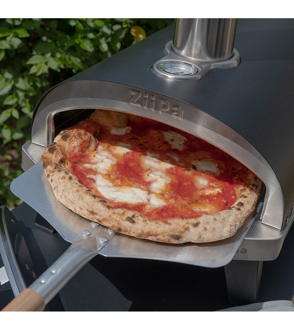 ZiiPa Piana Wood Pellet Pizza Oven PLUS Rotating Stone / Charcoal
