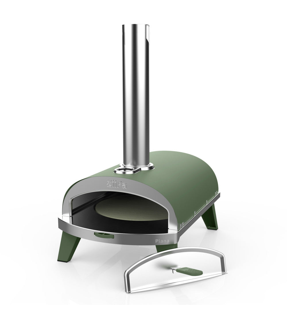 ZiiPa Piana Wood Pellet Pizza Oven PLUS Rotating Stone / Eucalyptus