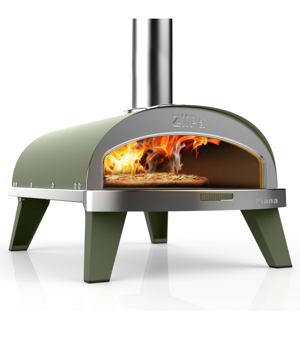 ZiiPa Piana Wood Pellet Pizza Oven PLUS Rotating Stone / Eucalyptus
