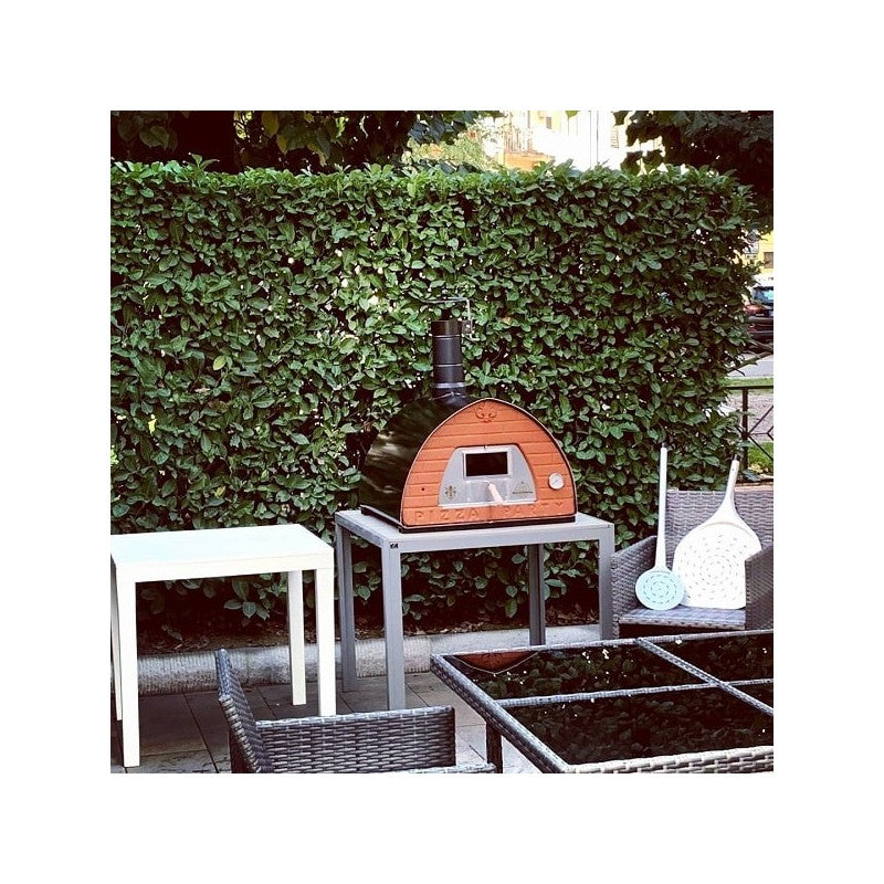 Pizza Party Portable Wood Fired Pizza Oven / Gunmetal