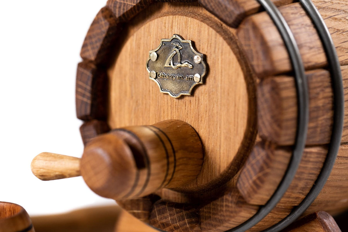 Hrachya Ohanyan Woodworks Cognac and Wine Ageing Barrel / 250ml