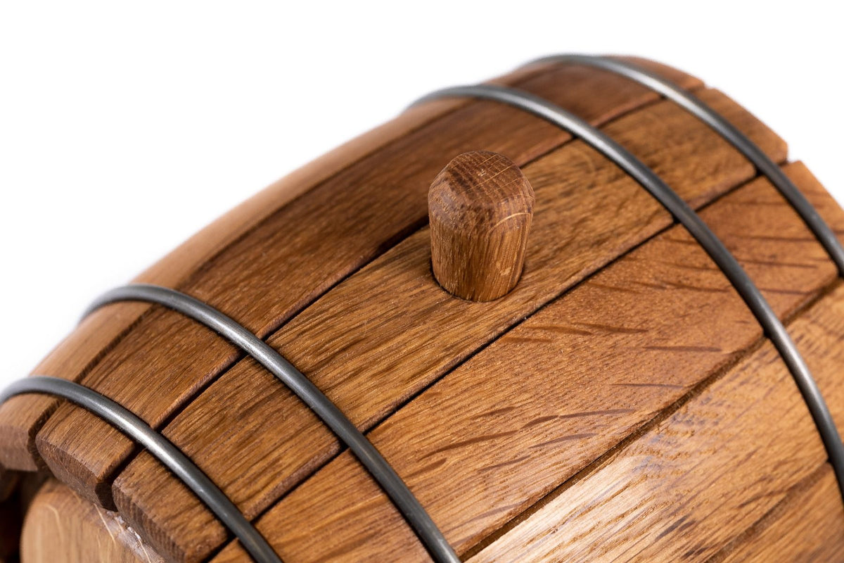 Hrachya Ohanyan Woodworks Cognac and Wine Ageing Barrel / 1 Litre