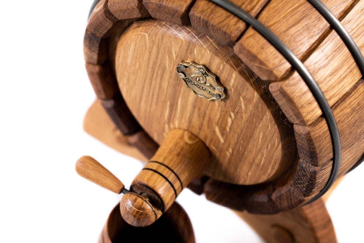 Hrachya Ohanyan Woodworks Cognac and Wine Ageing Barrel / 1 Litre