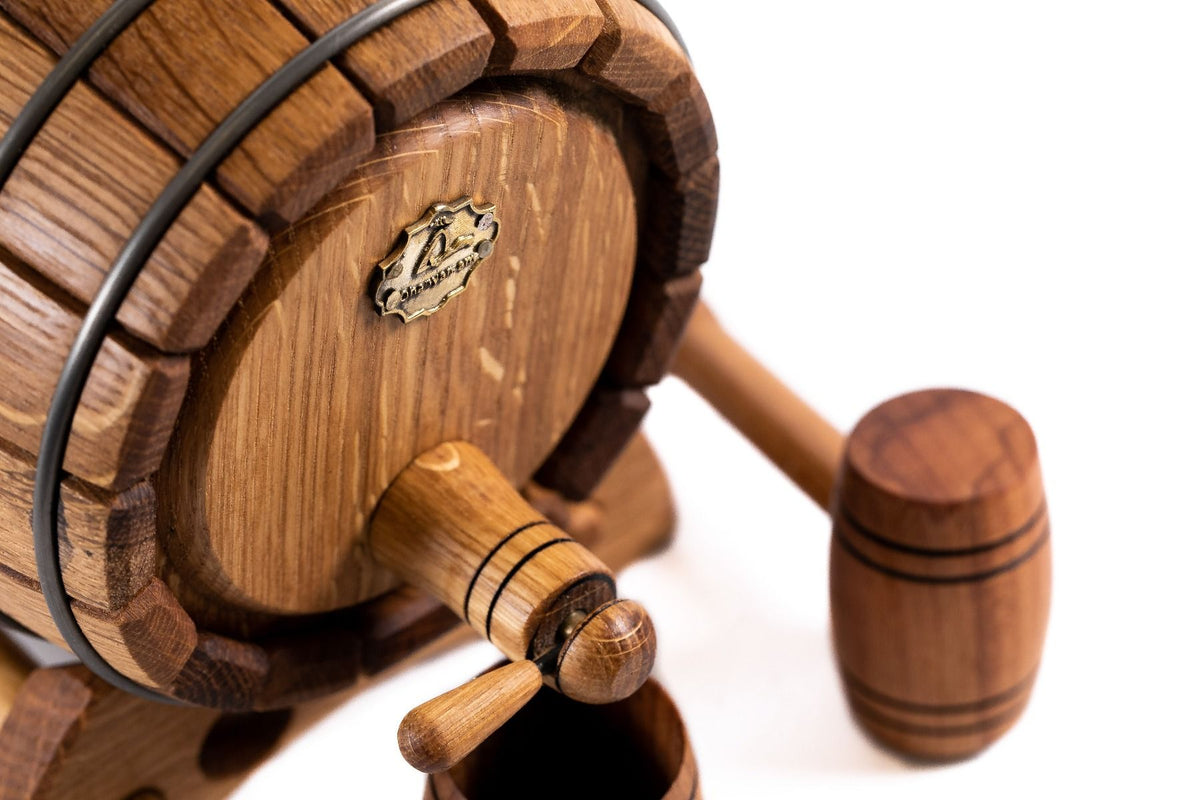 Hrachya Ohanyan Woodworks Cognac and Wine Ageing Barrel / 1 Litre