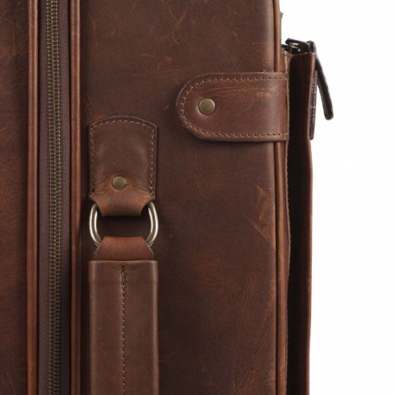 Moore &amp; Giles Parker Carry On Rolling Suitcase