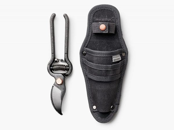Barebones Metal Pruner With Sheath