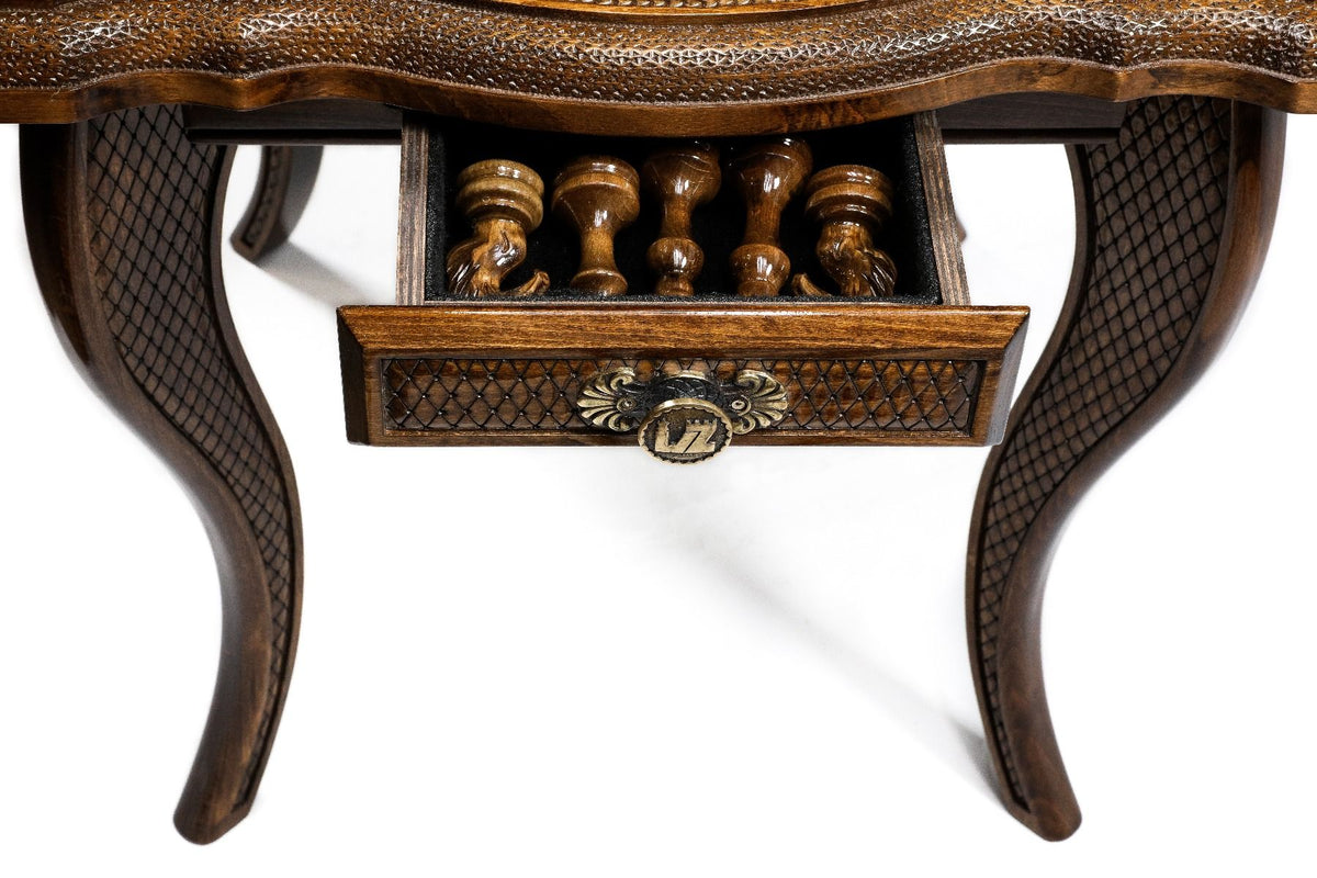 Hrachya Ohanyan Woodworks Tabletop Chess Set