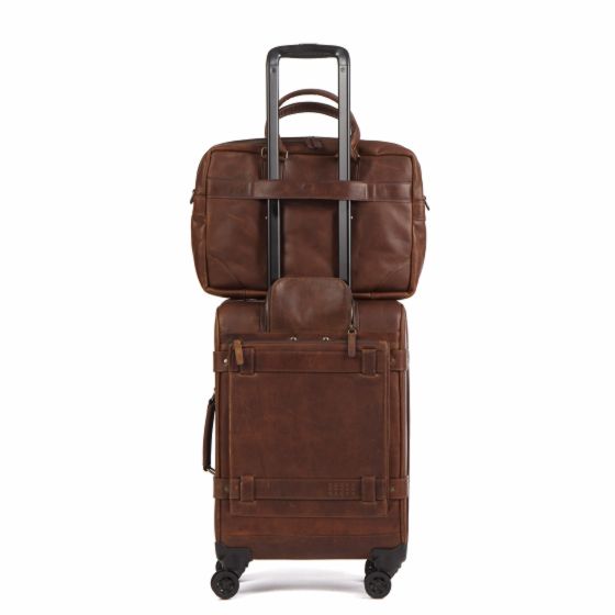 Moore &amp; Giles Parker Carry On Rolling Suitcase