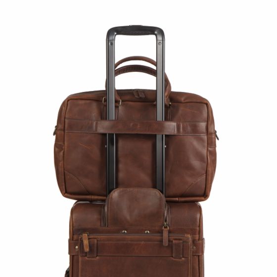 Moore &amp; Giles Parker Carry On Rolling Suitcase