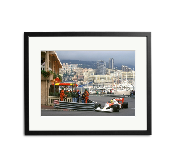 【新品未開封】Ayrton Senna モナコGP フォトコレクション 額装品 1_0f4a8a13-53da-42dd-aa97-