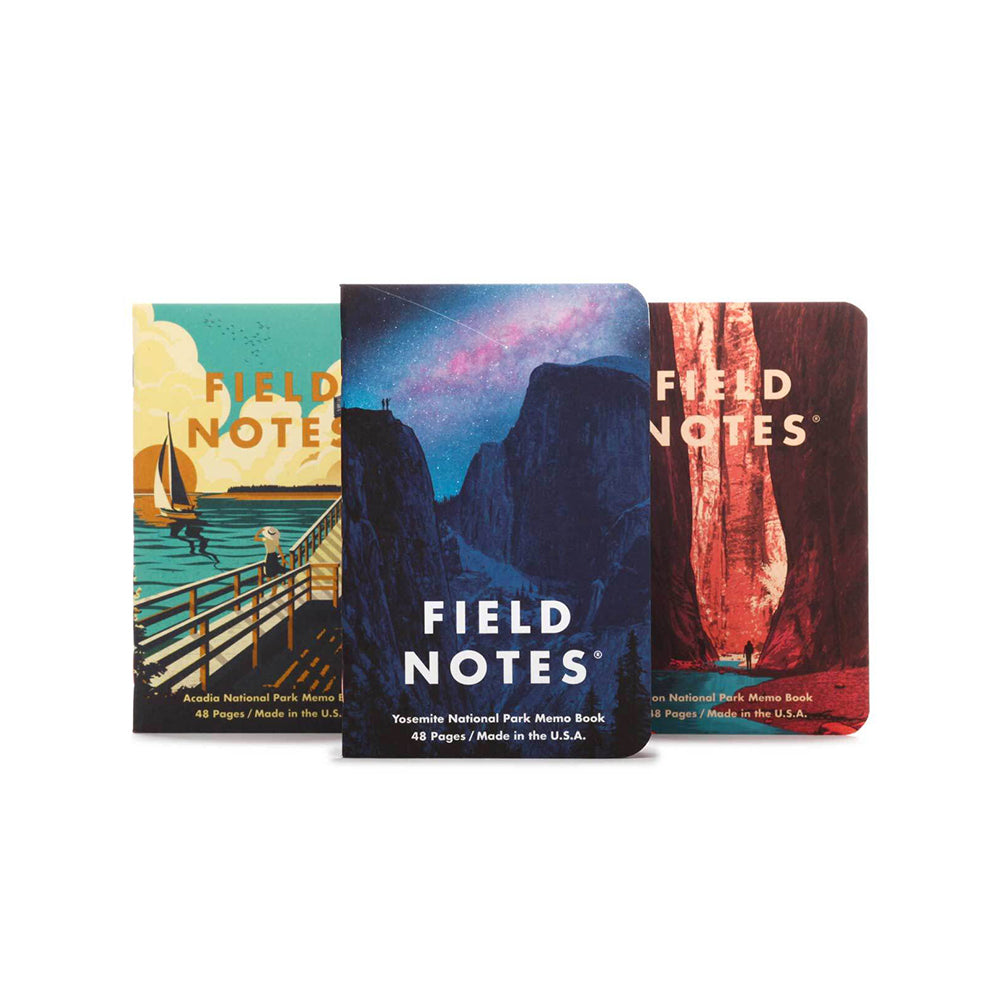 Field Notes National Parks Series