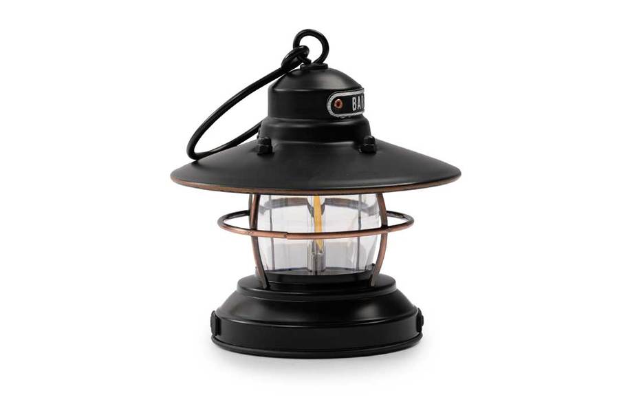 Barebones Edison Mini Bronze Lantern