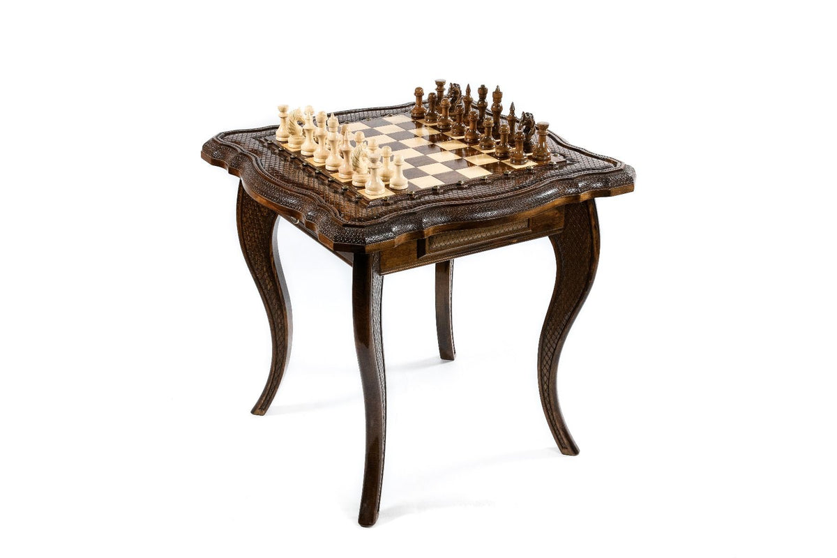 Hrachya Ohanyan Woodworks Tabletop Chess Set
