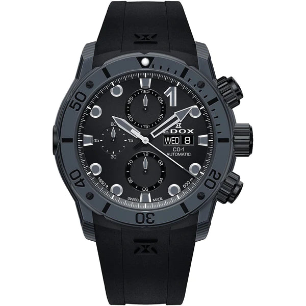 Edox - Co-1 Carbon Chronograph Automatic