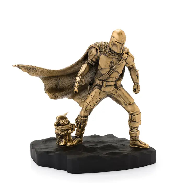 Royal Selangor Limited Edition Gilt Mandalorian Figurine