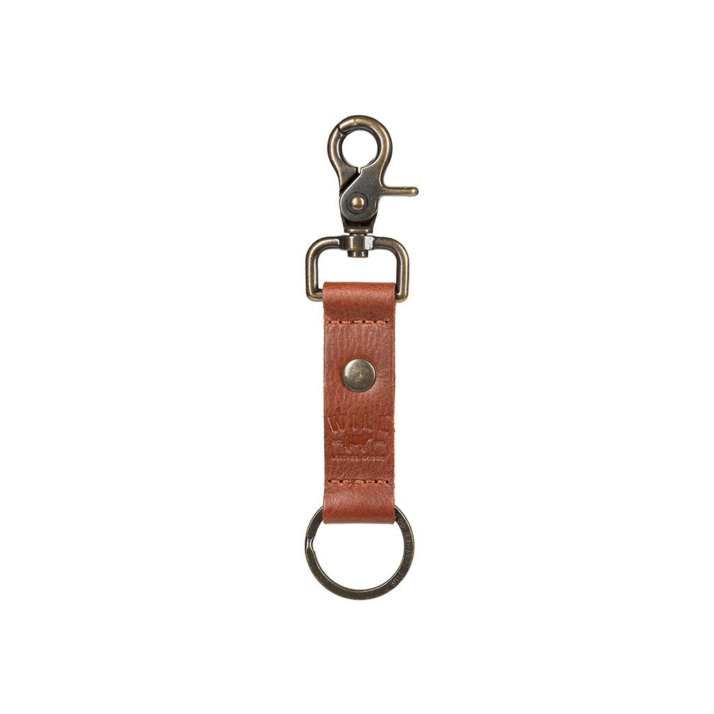 Will Leather Wren Keychain