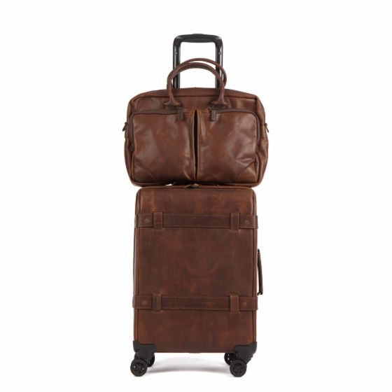 Moore &amp; Giles Parker Carry On Rolling Suitcase