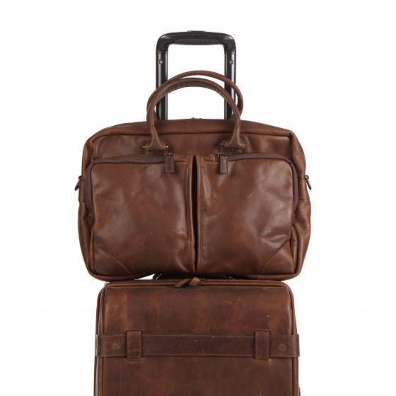 Moore &amp; Giles Parker Carry On Rolling Suitcase