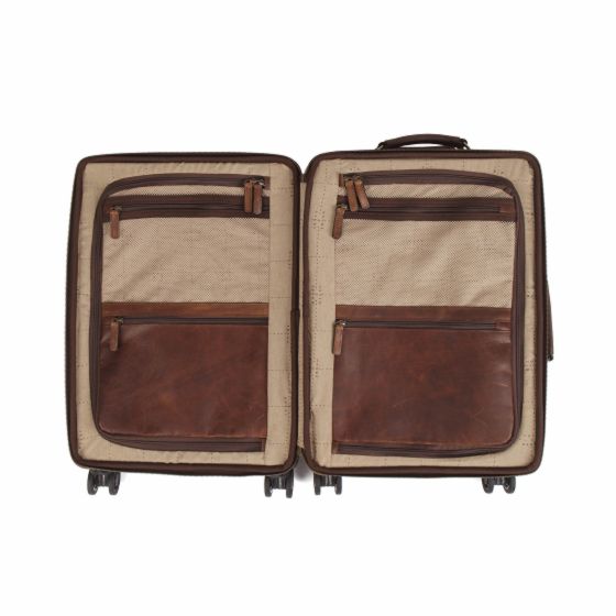 Moore &amp; Giles Parker Carry On Rolling Suitcase