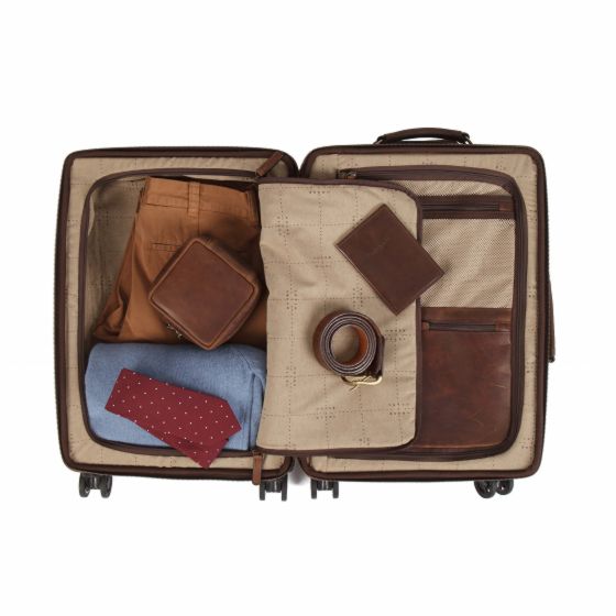 Moore &amp; Giles Parker Carry On Rolling Suitcase