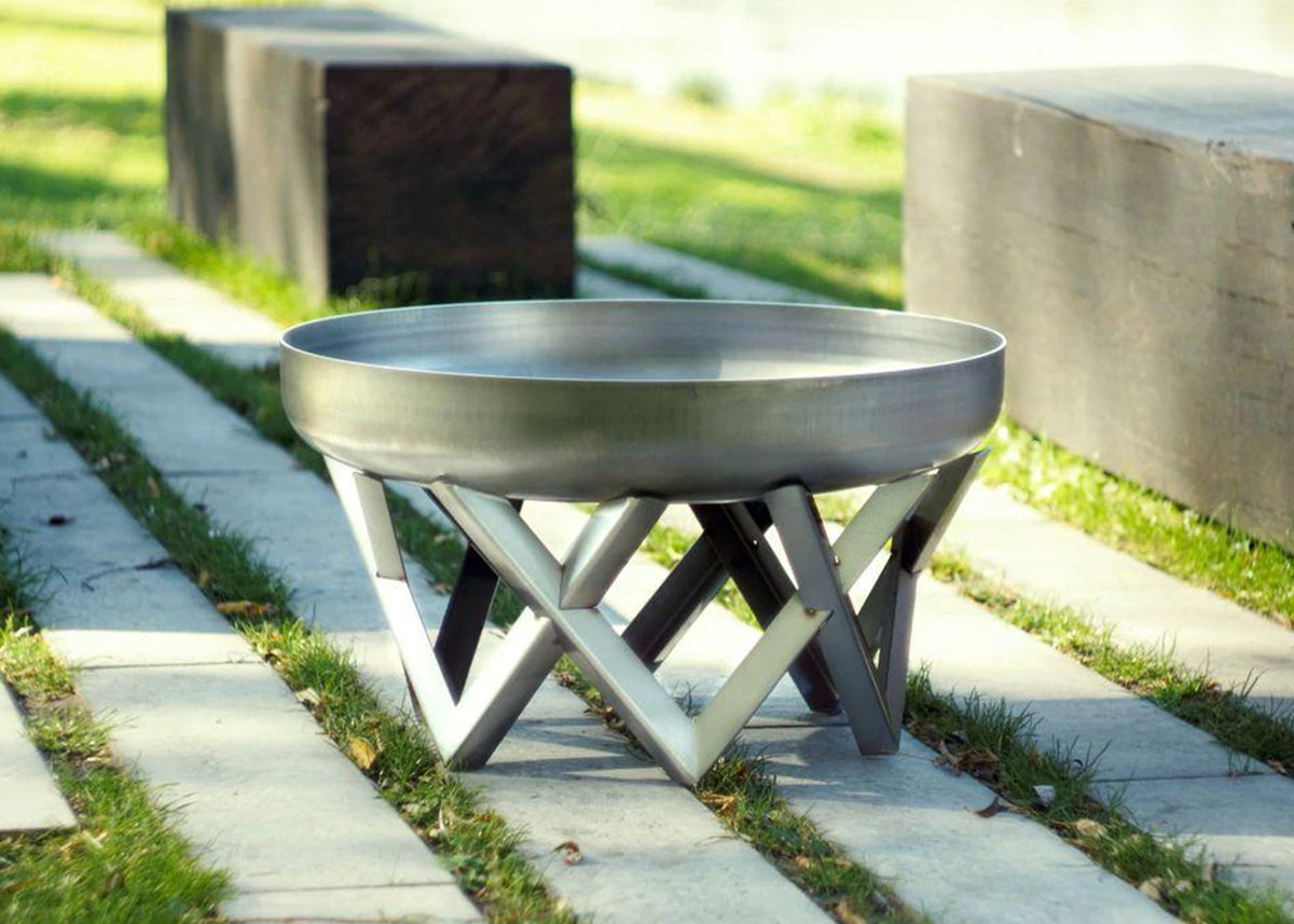 Alfred Riess Curonian Steel Fire Pit - Medium